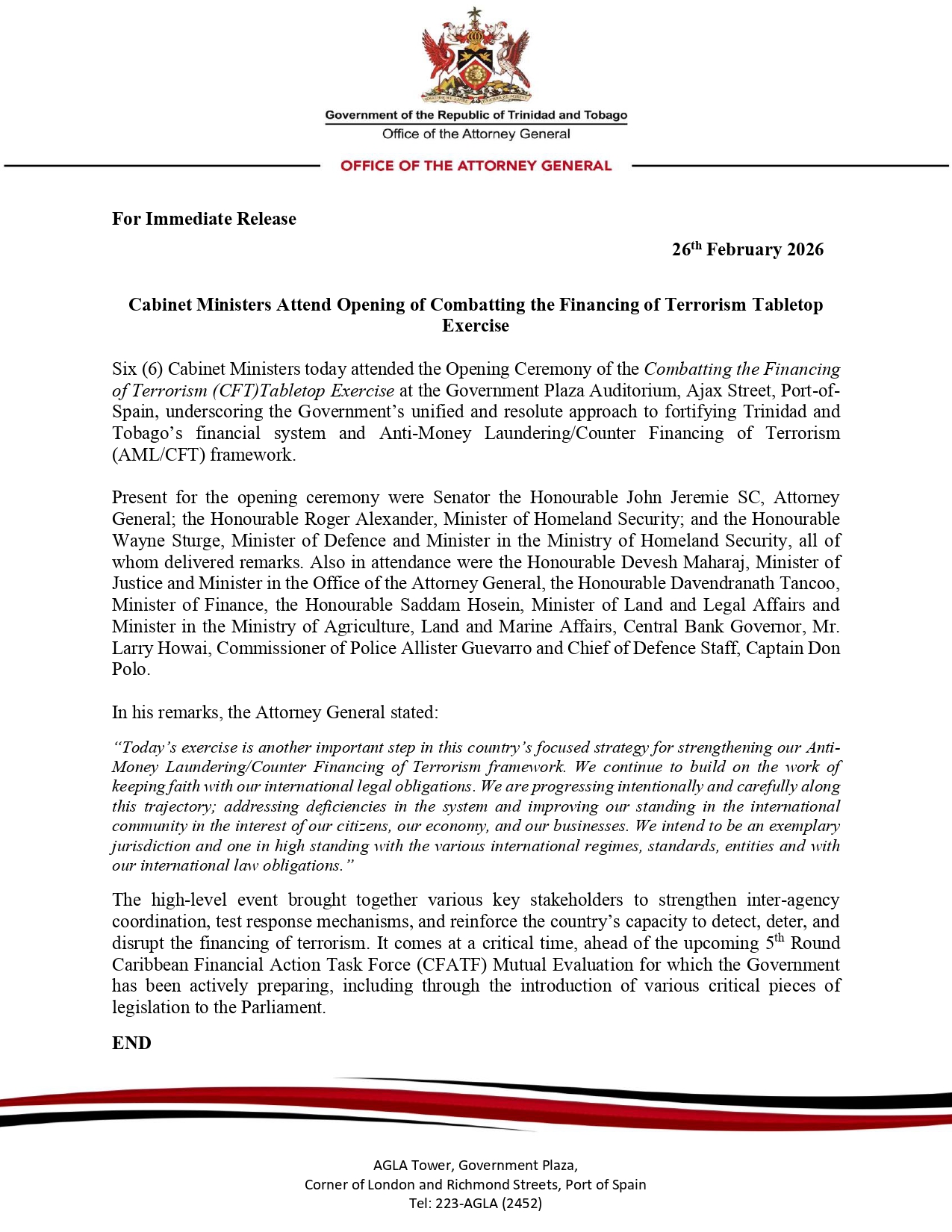 For Immediate Release 🚨... - Office of the Attorney General | Facebook