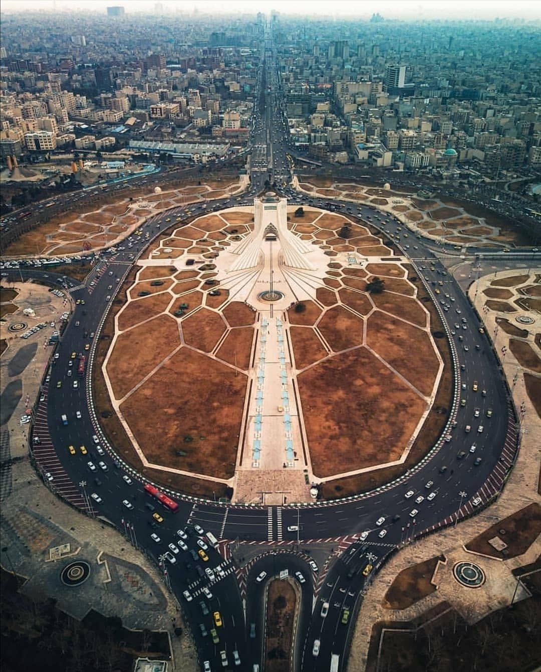 Irun2Iran - #Azaditower the symbol of modern Tehran was...