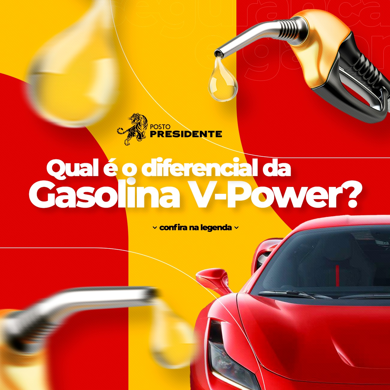 A gasolina Shell V-Power possui... - Posto Presidente | Facebook