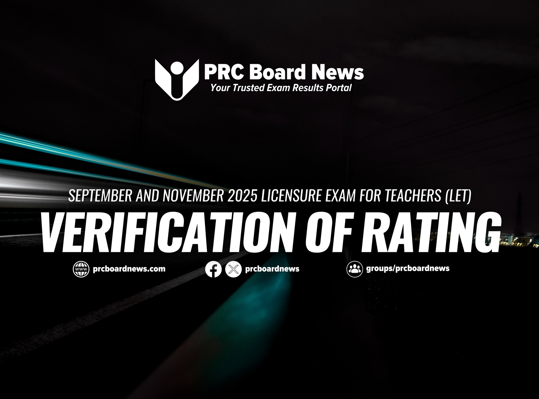 PRC Board News | 𝐋𝐄𝐓 𝐑𝐀𝐓𝐈𝐍𝐆𝐒 𝐀𝐑𝐄 𝐎𝐔𝐓 | Facebook