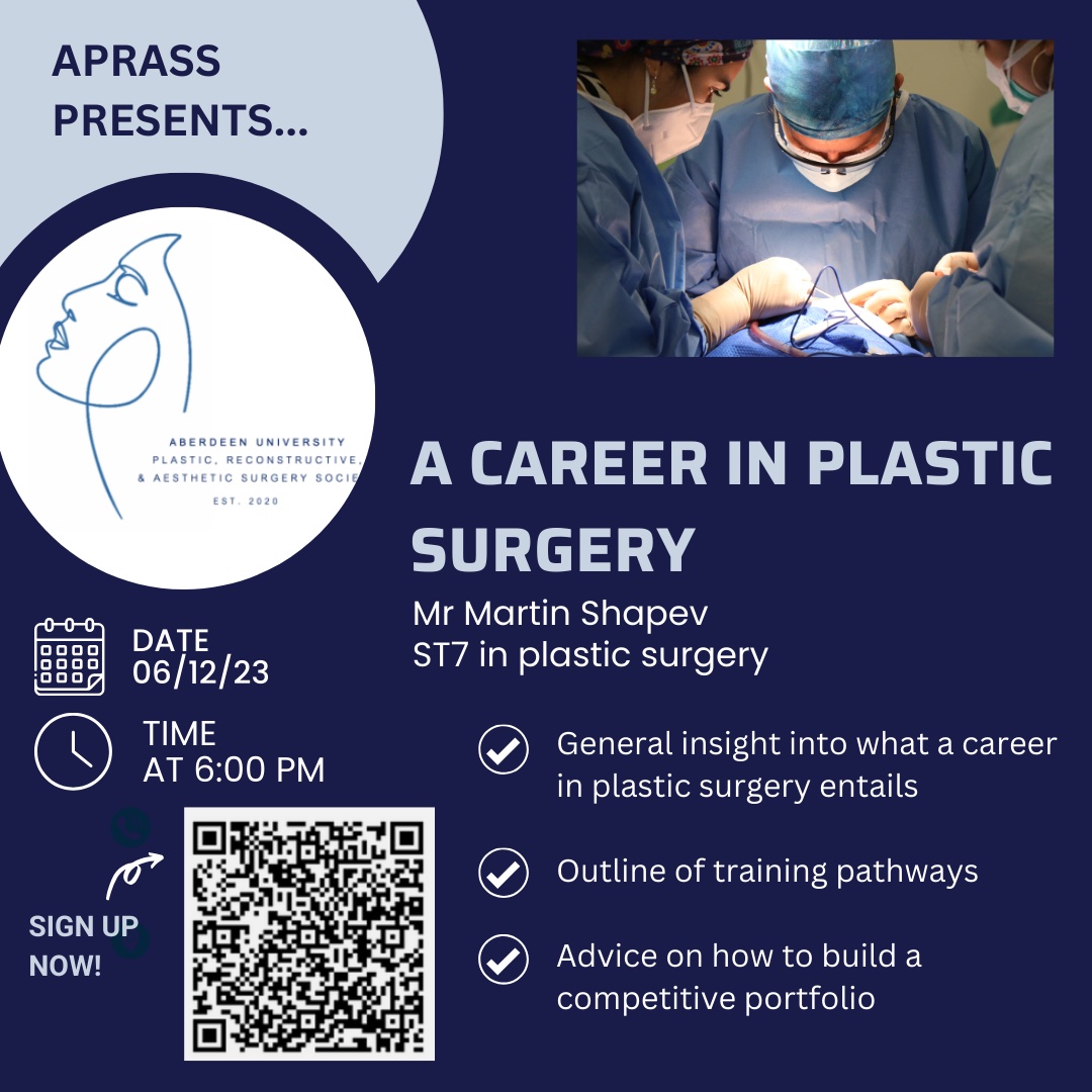 Aberdeen University Plastic, Reconstructive, and Aesthetic Surgery Society
