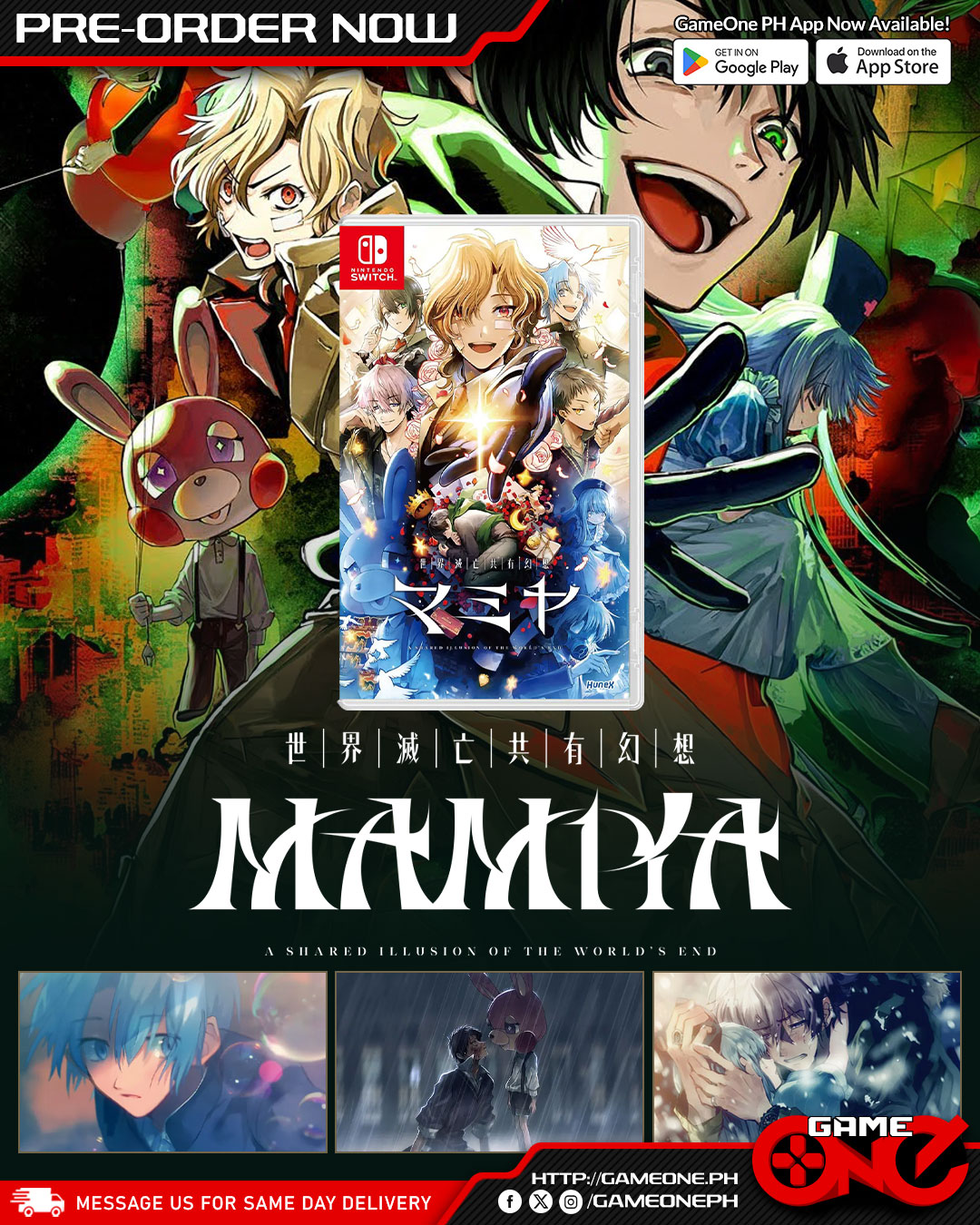 𝗣𝗥𝗘-𝗢𝗥𝗗𝗘𝗥 𝗡𝗢𝗪: Nintendo Switch MAMIYA: A Shared