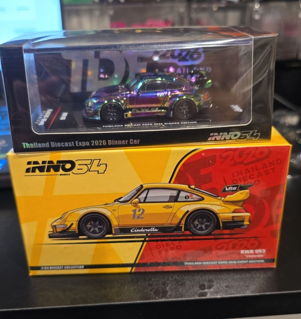X SHOP4FUN RWB 993オレンジ2026 マニラオートショウ限定 Ignition Model x Shop4fun 1/64 RWB 993 Orange | 2026 Manila