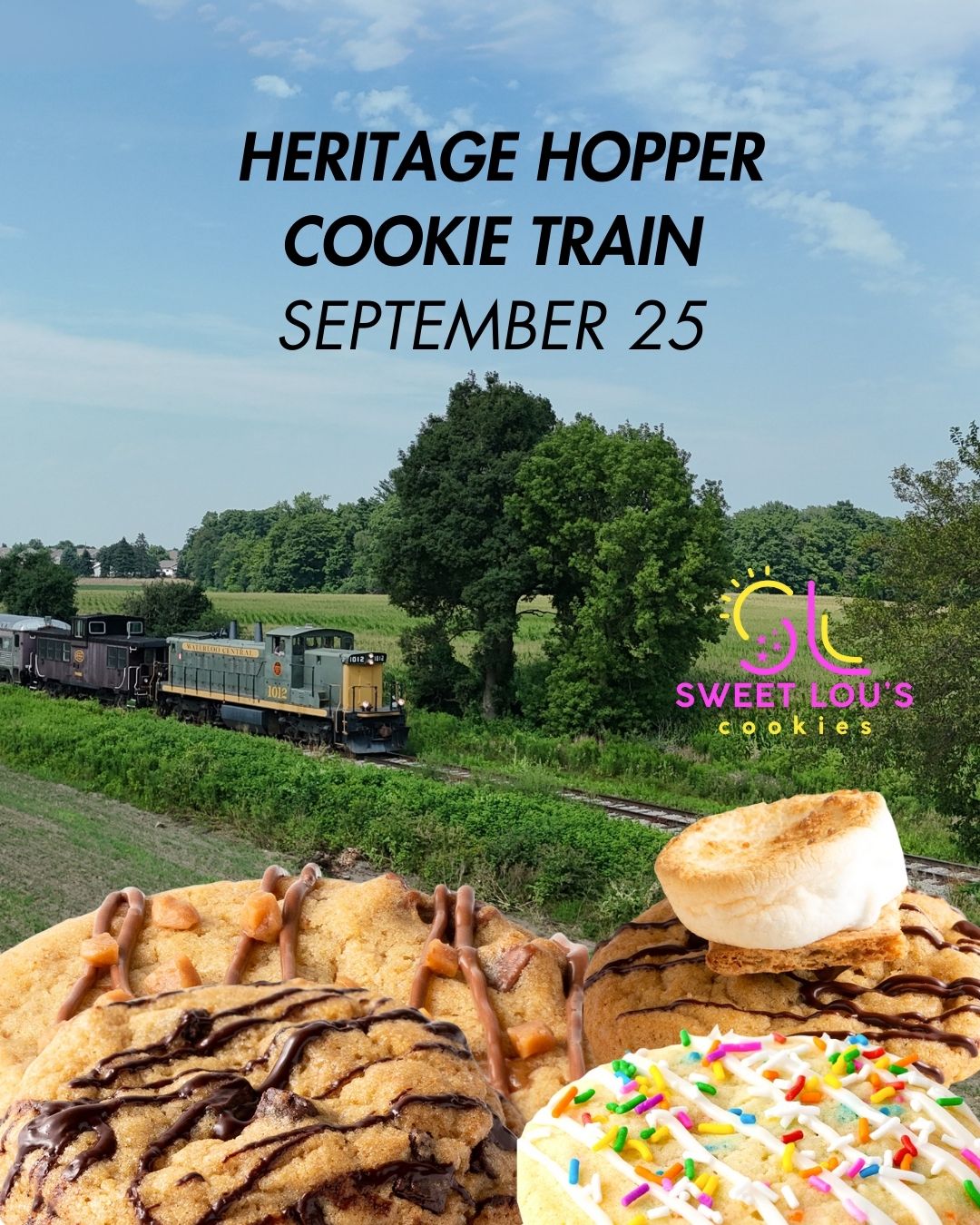 Waterloo - 🍪ALL ABOARD THE COOKIE TRAIN! On Sept 25, all passengers can ...