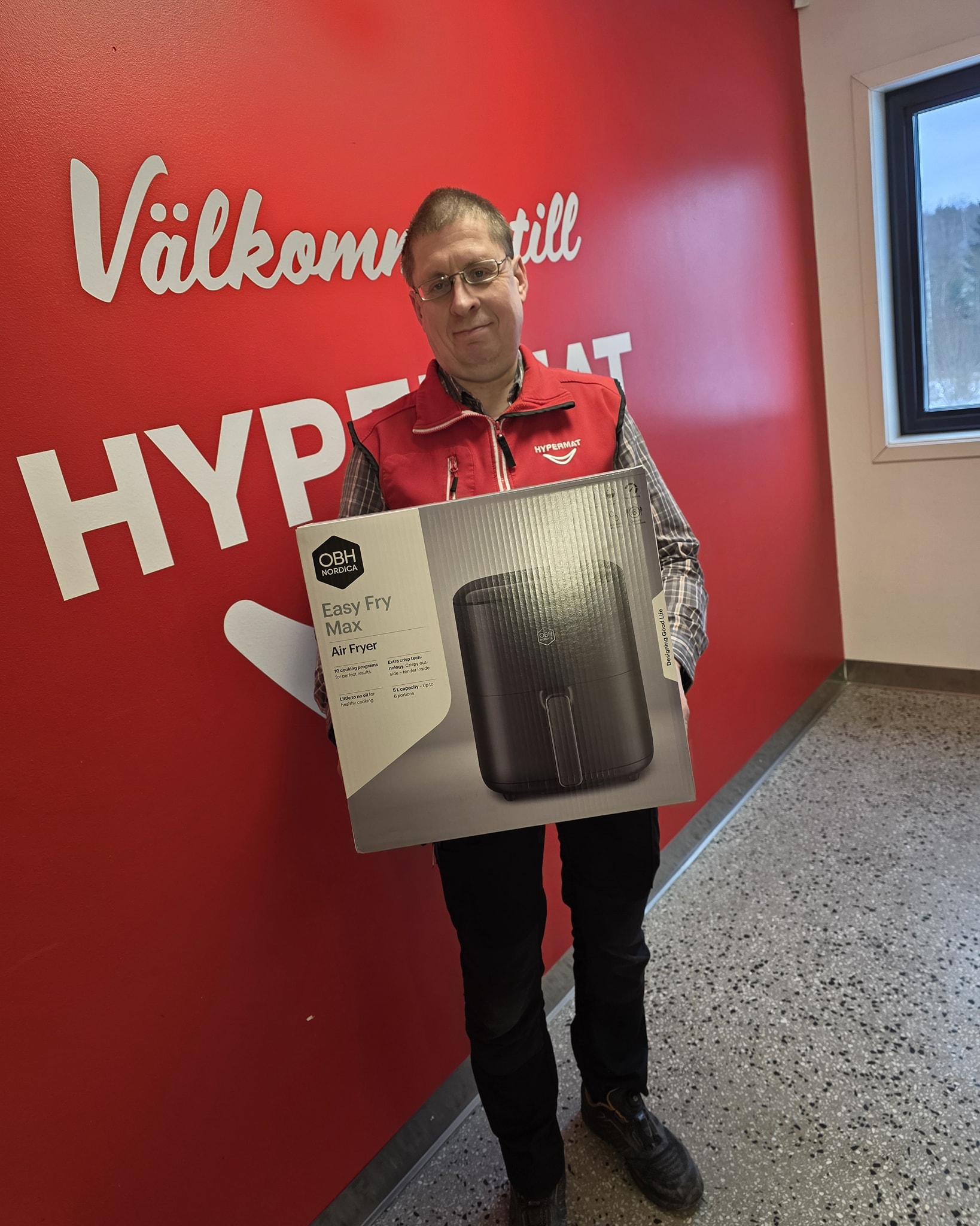 Hypermat - 🎉 SPORTLOVSTÄVLING NR.2 🎉 Vinn en airfryer... | Facebook