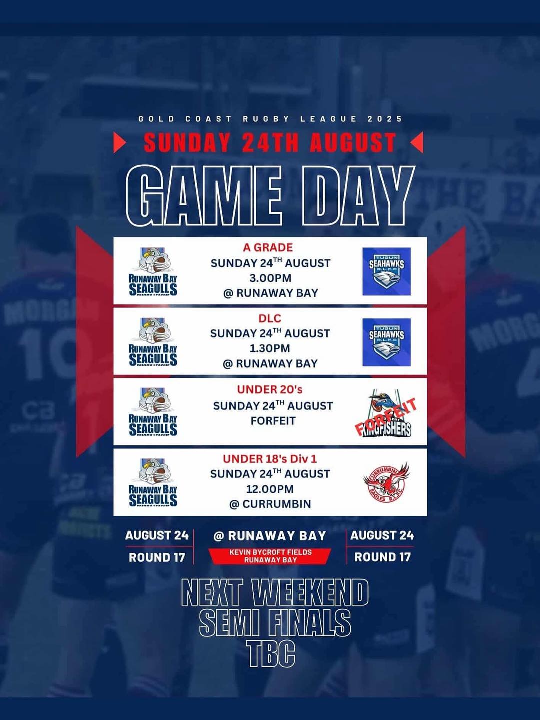 Runaway - 🔥SUNDAY GAME DAY🔥 The regular season wraps up THIS SUNDAY and ...