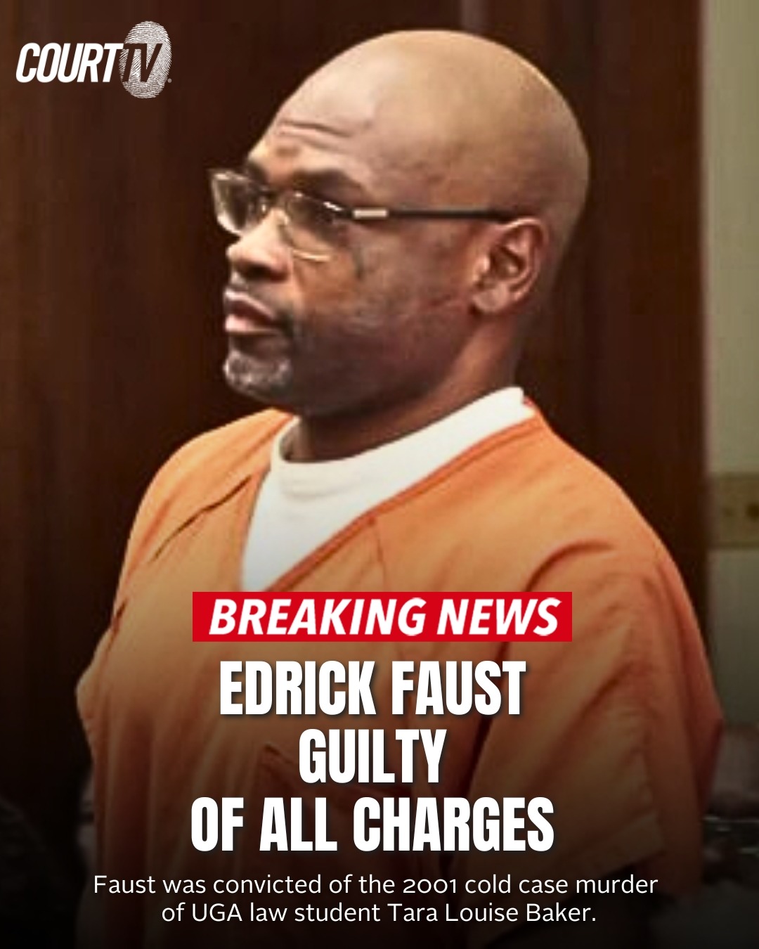 COURT TV - #BREAKING: A jury finds #EdrickFaust GUILTY of... | Facebook