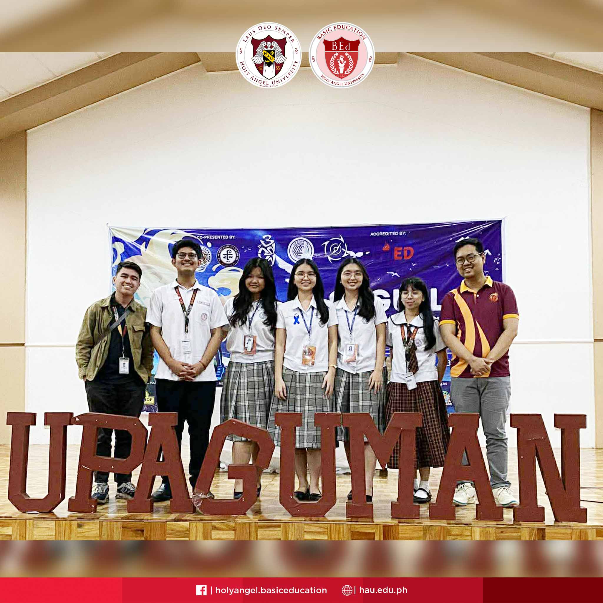Holy Angel University - Basic Education - 𝗣𝗢𝗪𝗘𝗥 𝗨𝗣, Angelites! 💪 As the ...