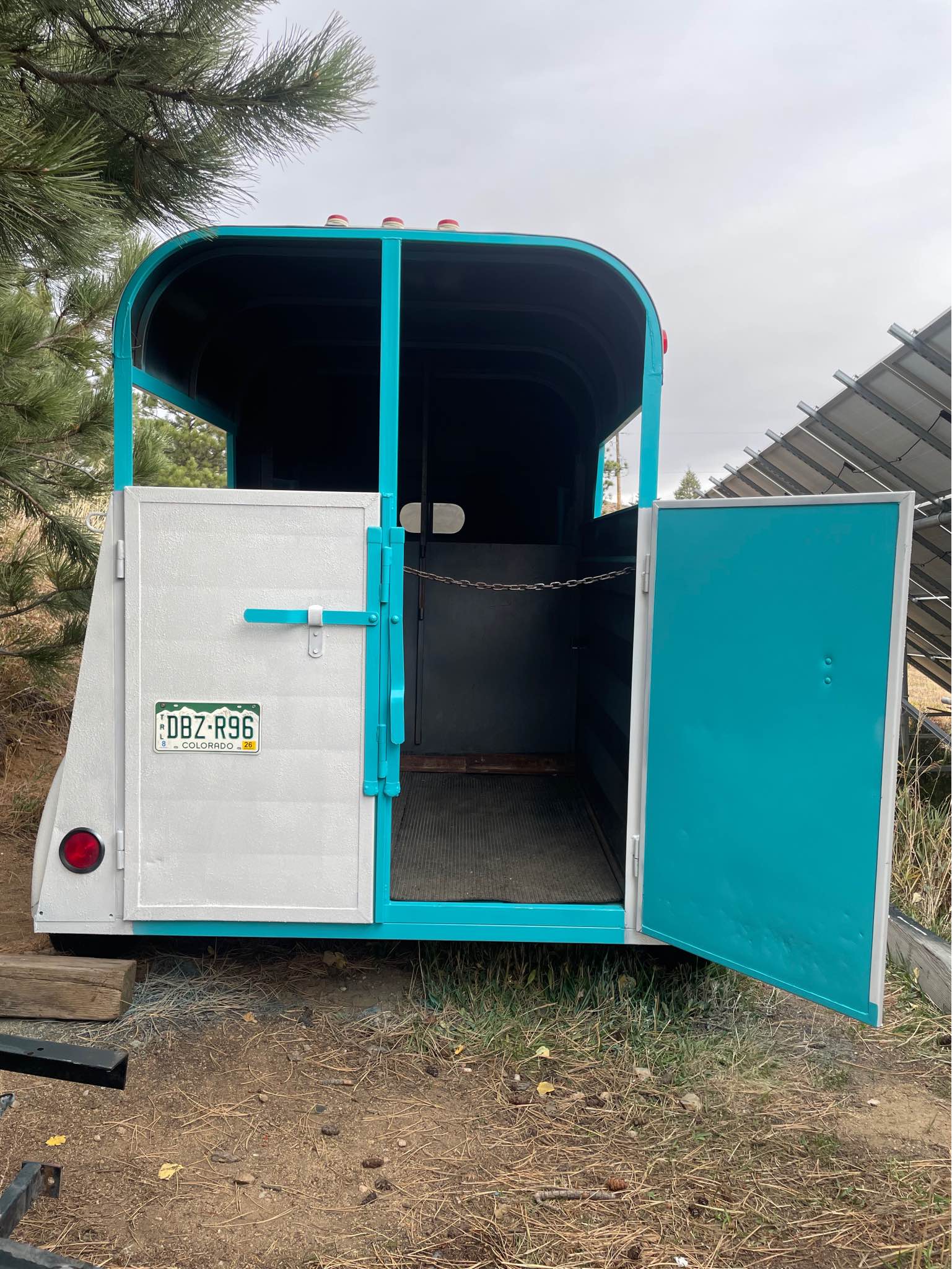 Refurbished 2 horse straight load trailer - Livestock Trailers - Niwot ...