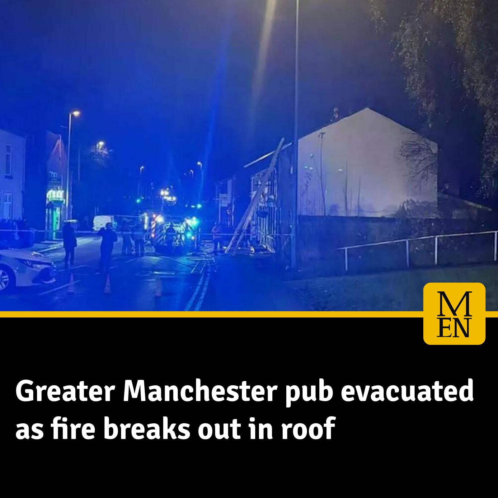 My Rochdale - Fire crews remain at the scene | Facebook