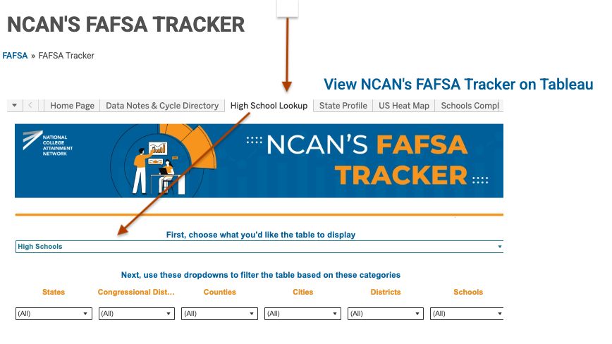 Ramp-Up - Check here to see how your school is doing with FAFSA ...