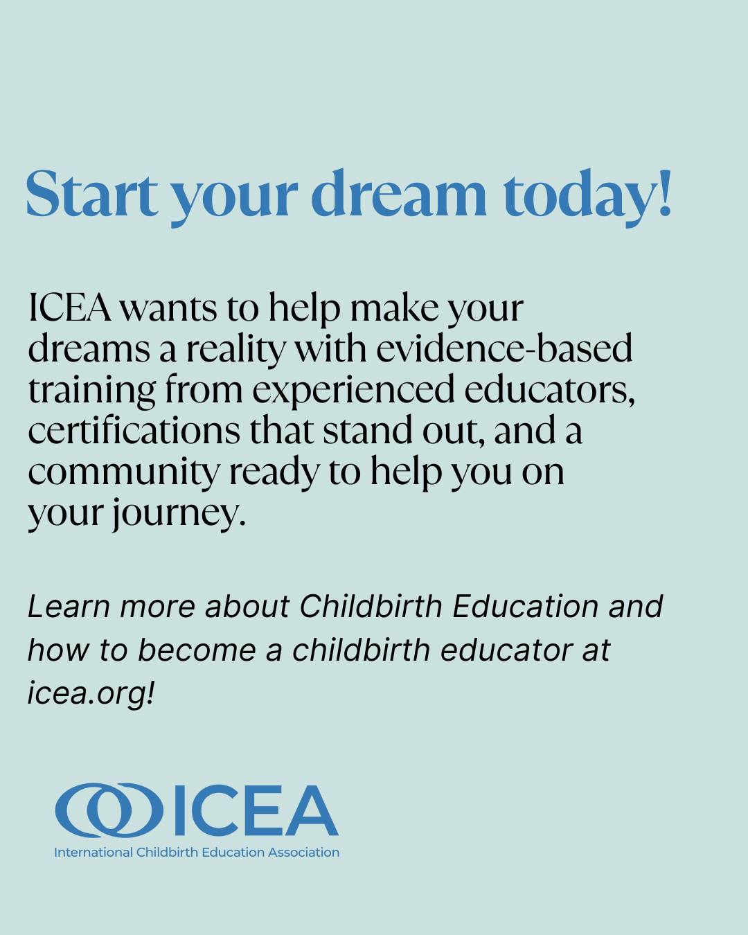 (ICEA) International Childbirth Education Association | Raleigh NC