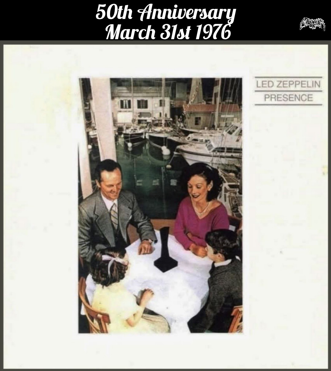 LED ZEPPELIN Presence March 31st 1976 Recorded in November
