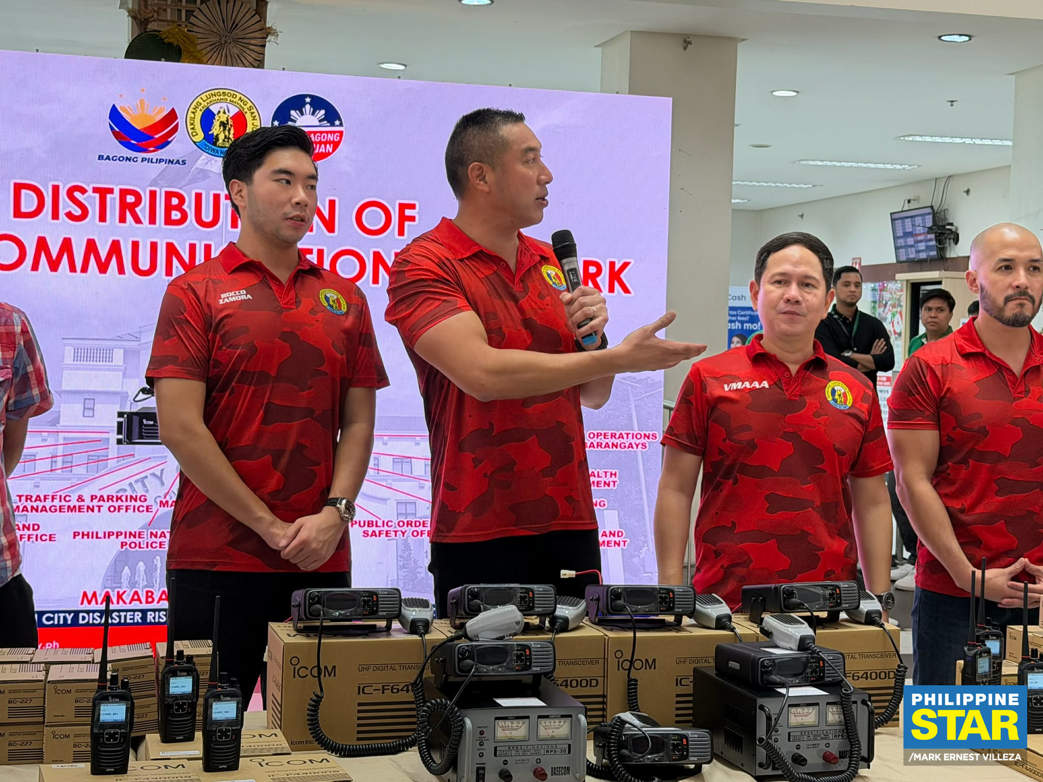 Philippine - San Juan Mayor Francis Zamora leads the turnover of a ...