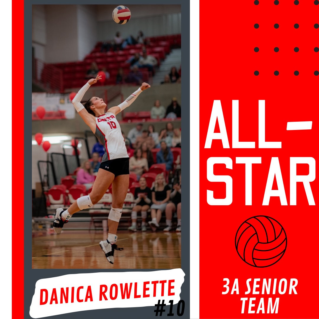 Delta - Congrats to our #10 and Middle Blocker, Danica Rowlette, for ...