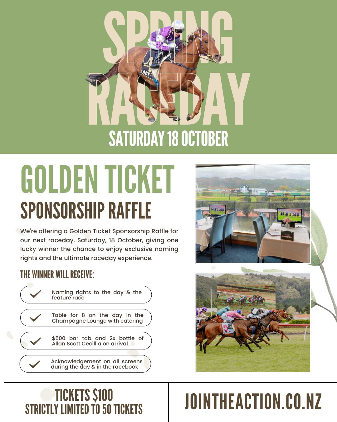 RACE - ONLY 10 TICKETS LEFT!! Don’t miss your chance to... | Facebook