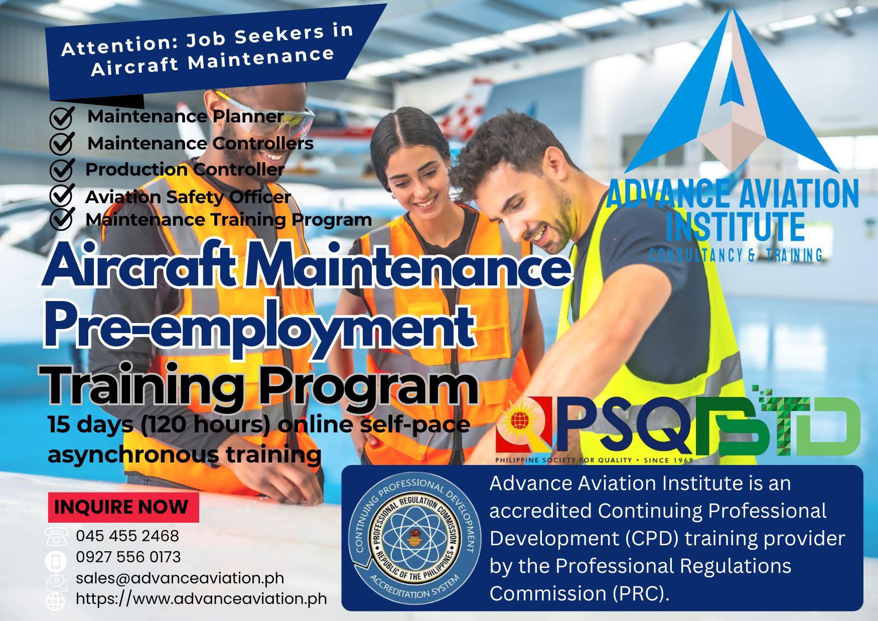 Airlink International Aviation College | Attention BS AMT and Avionics ...