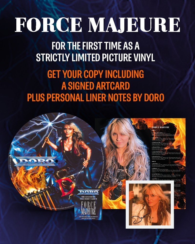 Doro Pesch's 'Force Majeure' Set To Return On Vinyl