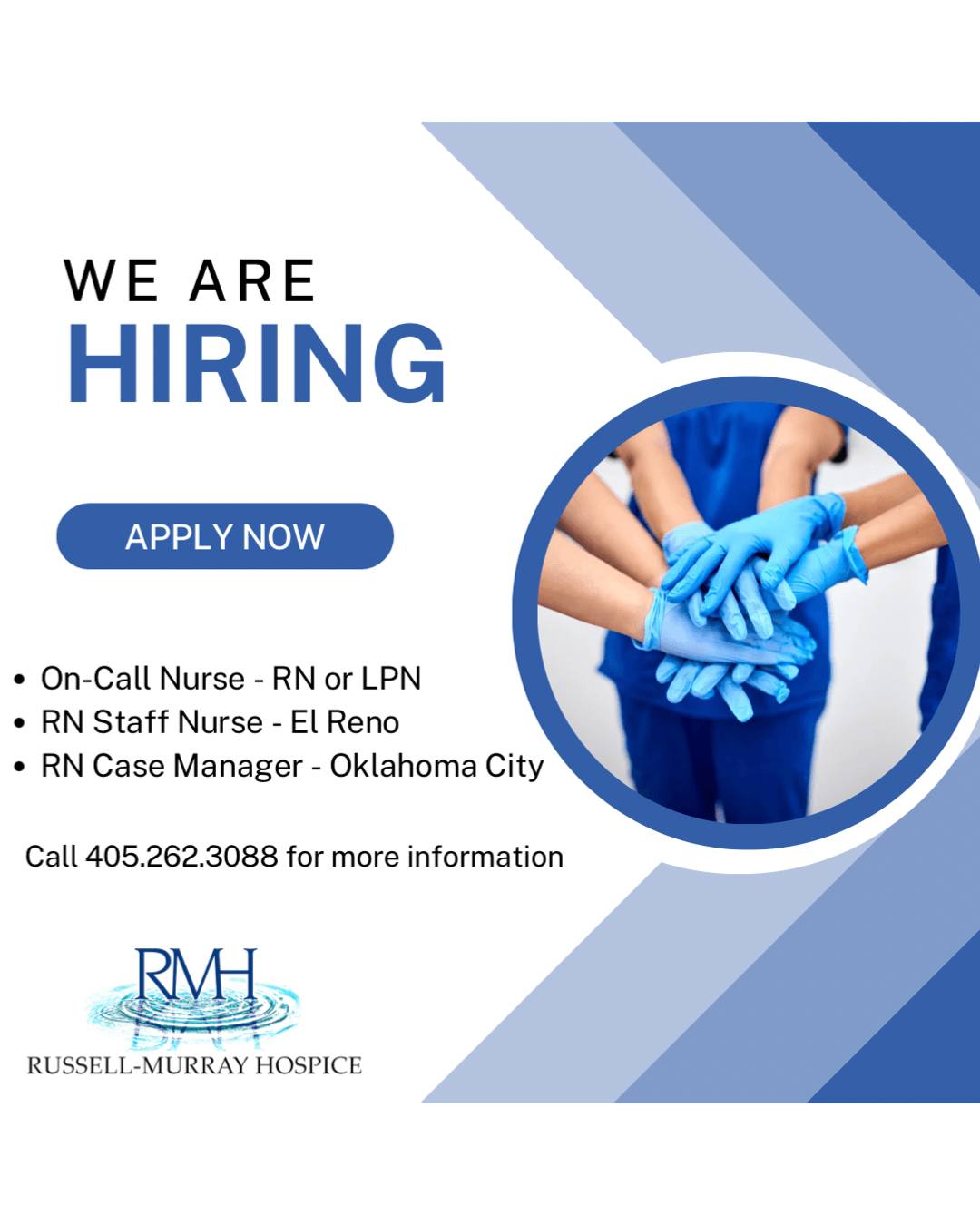 🚨 We’re Hiring! 🚨 Russell-Murray... - Russell-Murray Hospice | Facebook