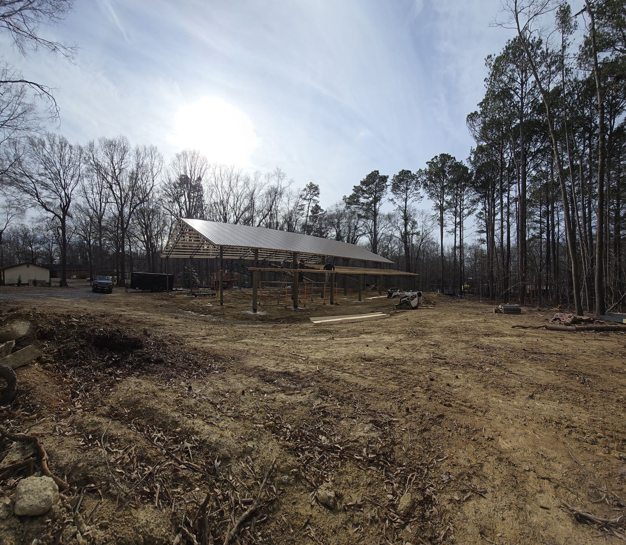 Platinum - 🚧 Project Spotlight: Steel Truss Pole Barn 🚧 We’re excited ...
