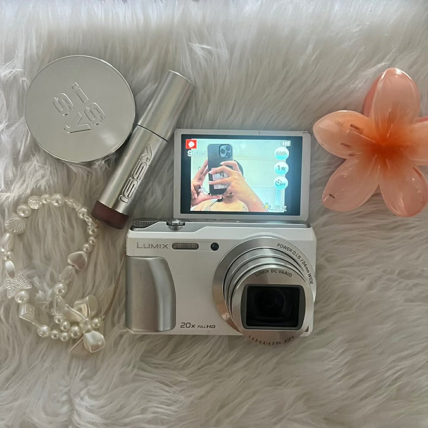 Panasonic Lumix DMC-TZ55 16MP camera with 20x zoom and Japanese menu