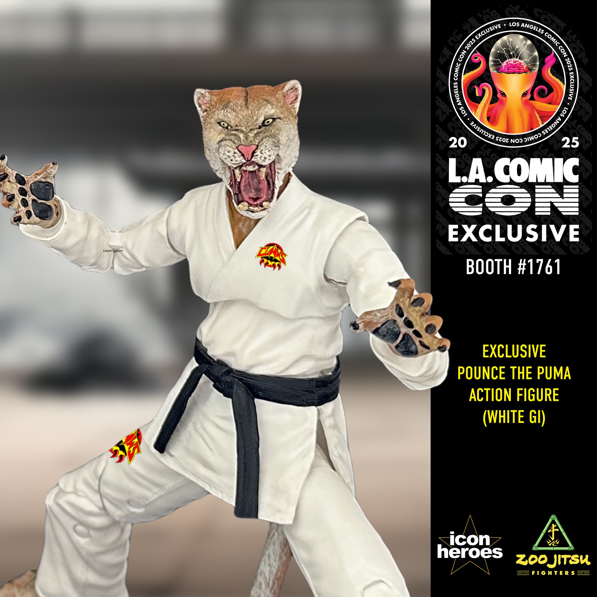 Icon Heroes - 🔥 Exclusive Reveal! Pounce the Puma makes... | Facebook
