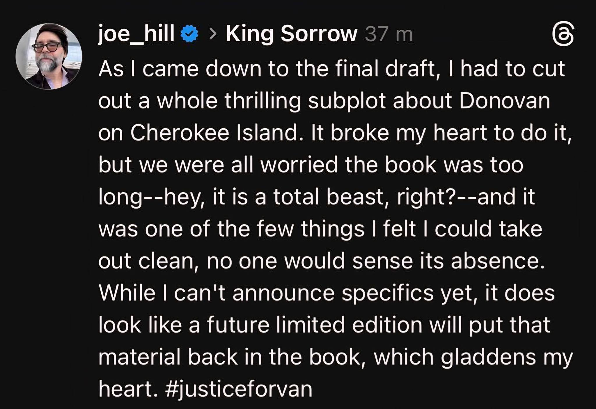 KING SORROW to be released with... - Stephen King Catalog | Facebook