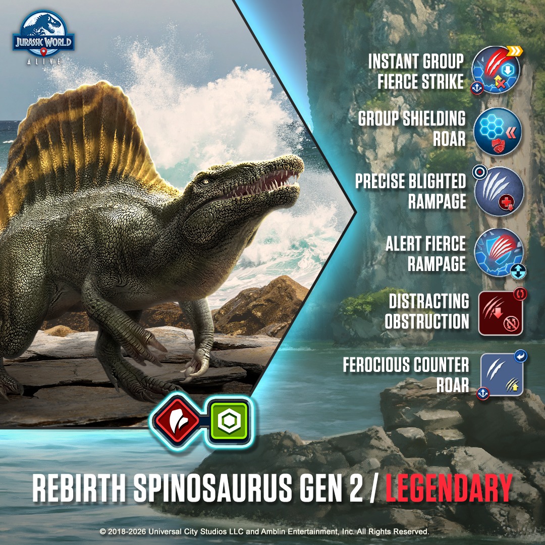 Jurassic World Alive added a new photo. - Jurassic World Alive