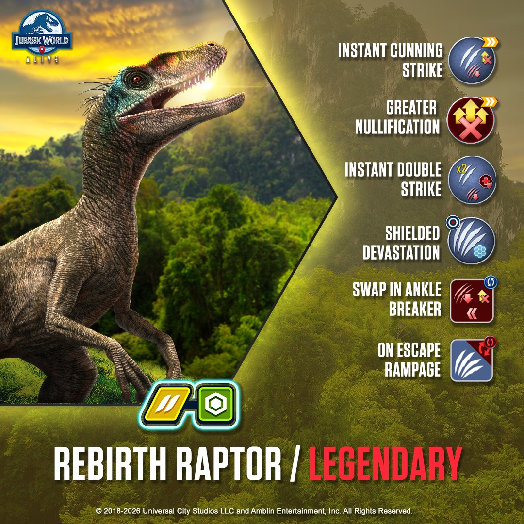Jurassic World Alive added a new photo. - Jurassic World Alive