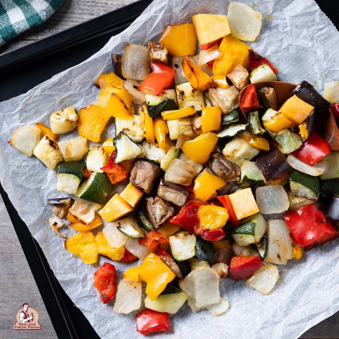 Easy Veggie Tray Bake the kind of dinner that does the work for  