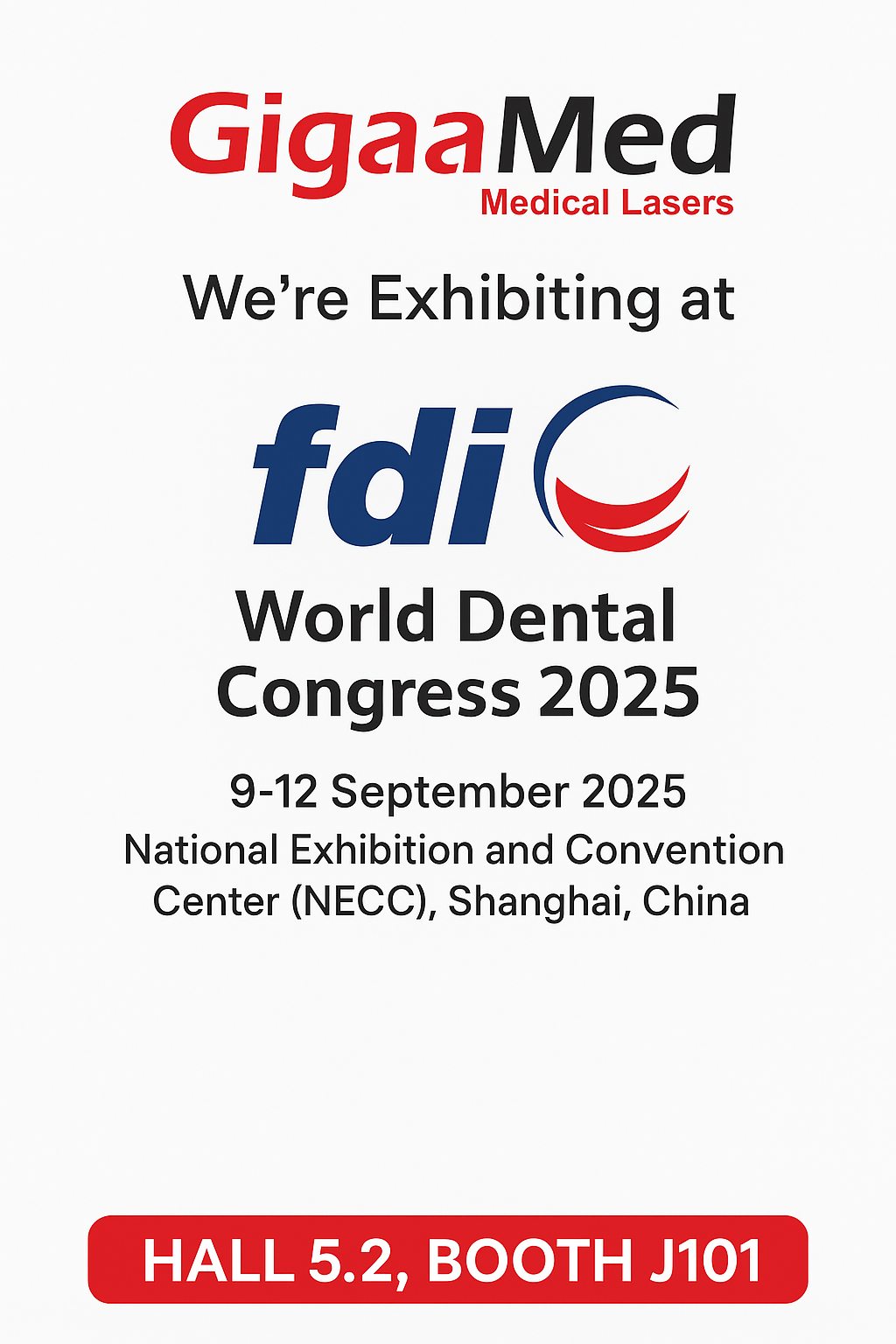 We’re Exhibiting at FDI World... - Gigaa Medical Lasers | Facebook