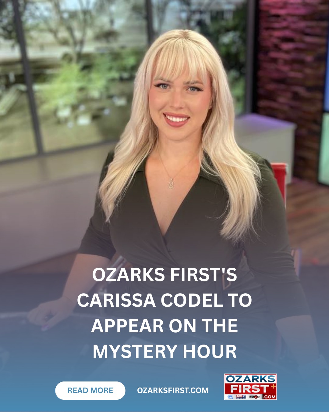 Carissa - Your favs were on Ozarks News Brief again this morning! # ...