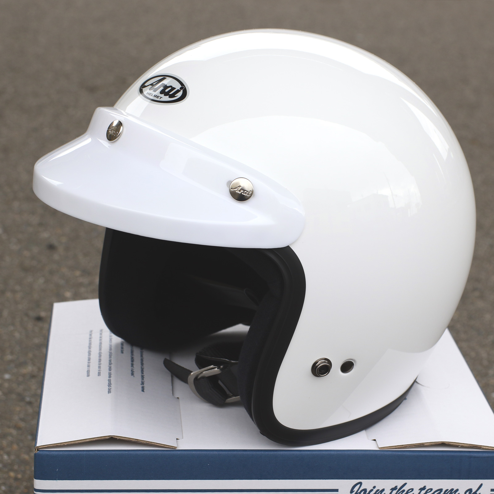 Arai S70 WHITE XL(61-62) たぶん本日オープンされたライコランドさん