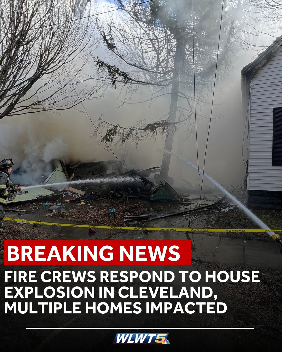 WLWT - Emergency crews responded after a house exploded in the ...