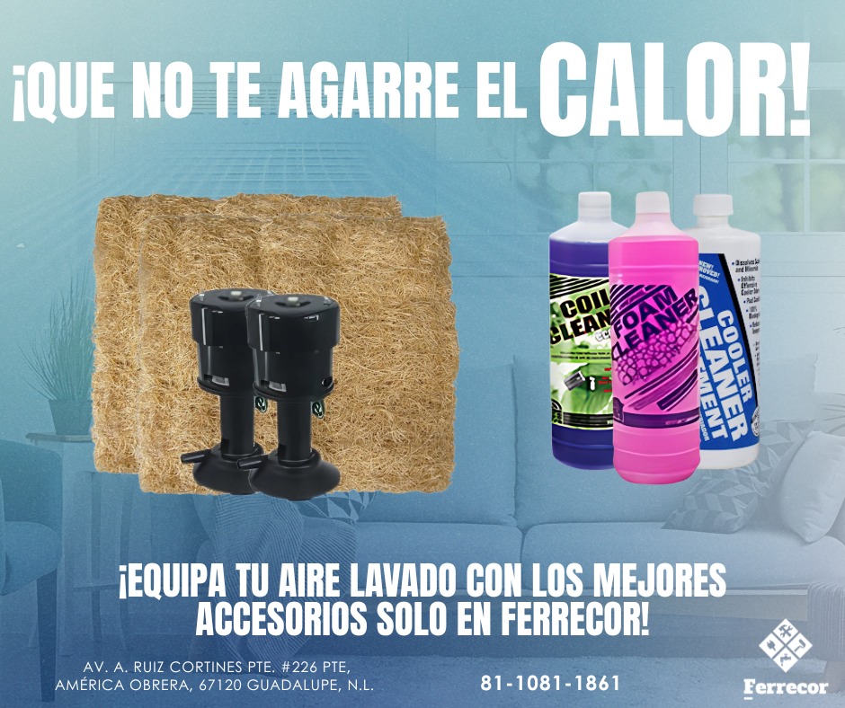 Ferrecor - ️ ¿Tu aire lavado ya está listo para el calorón? ☀️ No lo ...