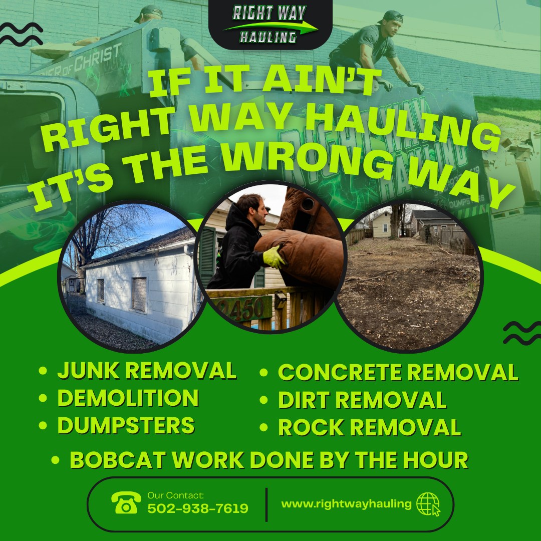 Your junk... - Right Way Hauling Junk Removal & Demolition | Facebook