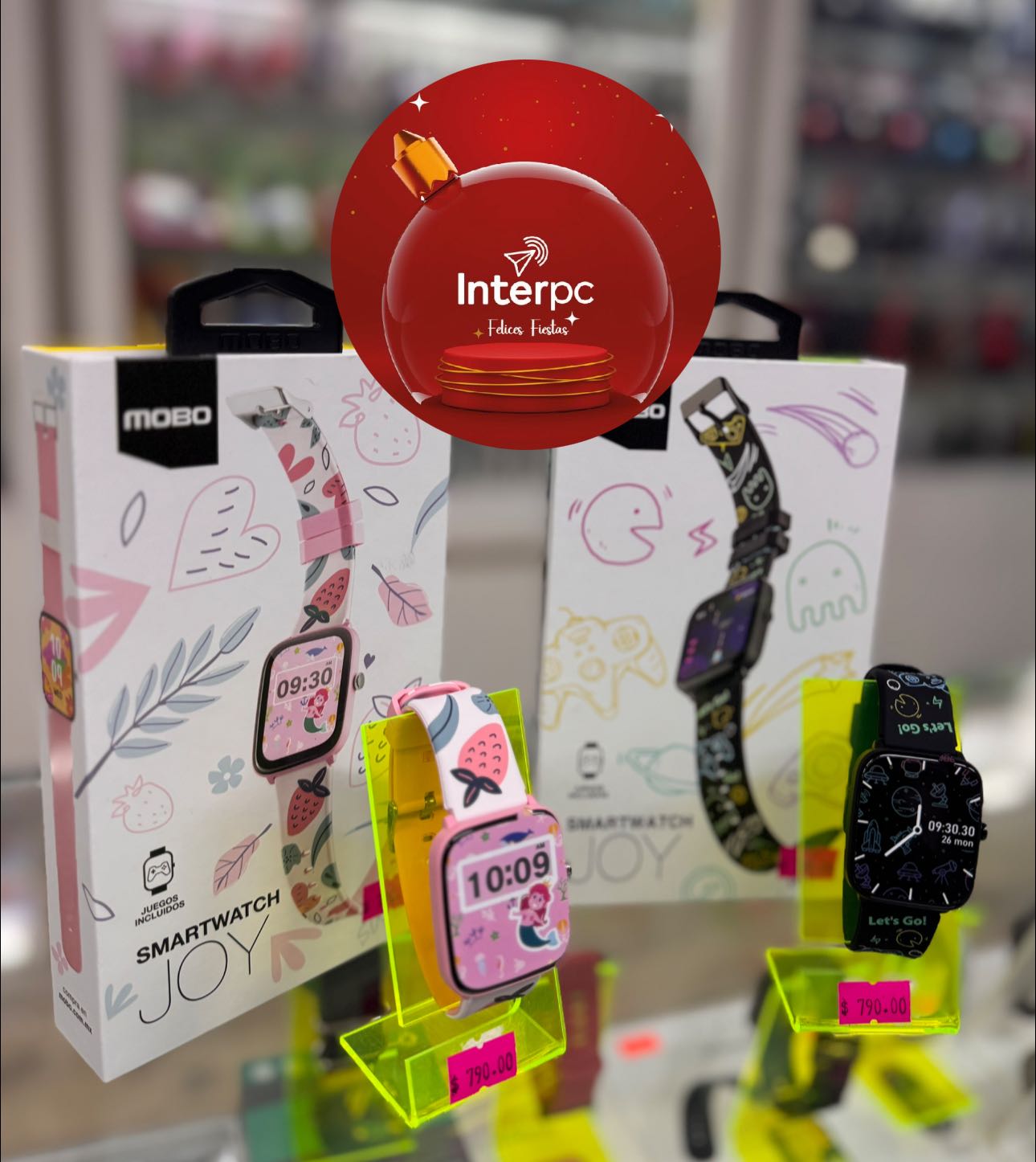 InterPc - Smartwatch Joy 🟢Modelo para niña y niño Crea alarmas ⏰ ...
