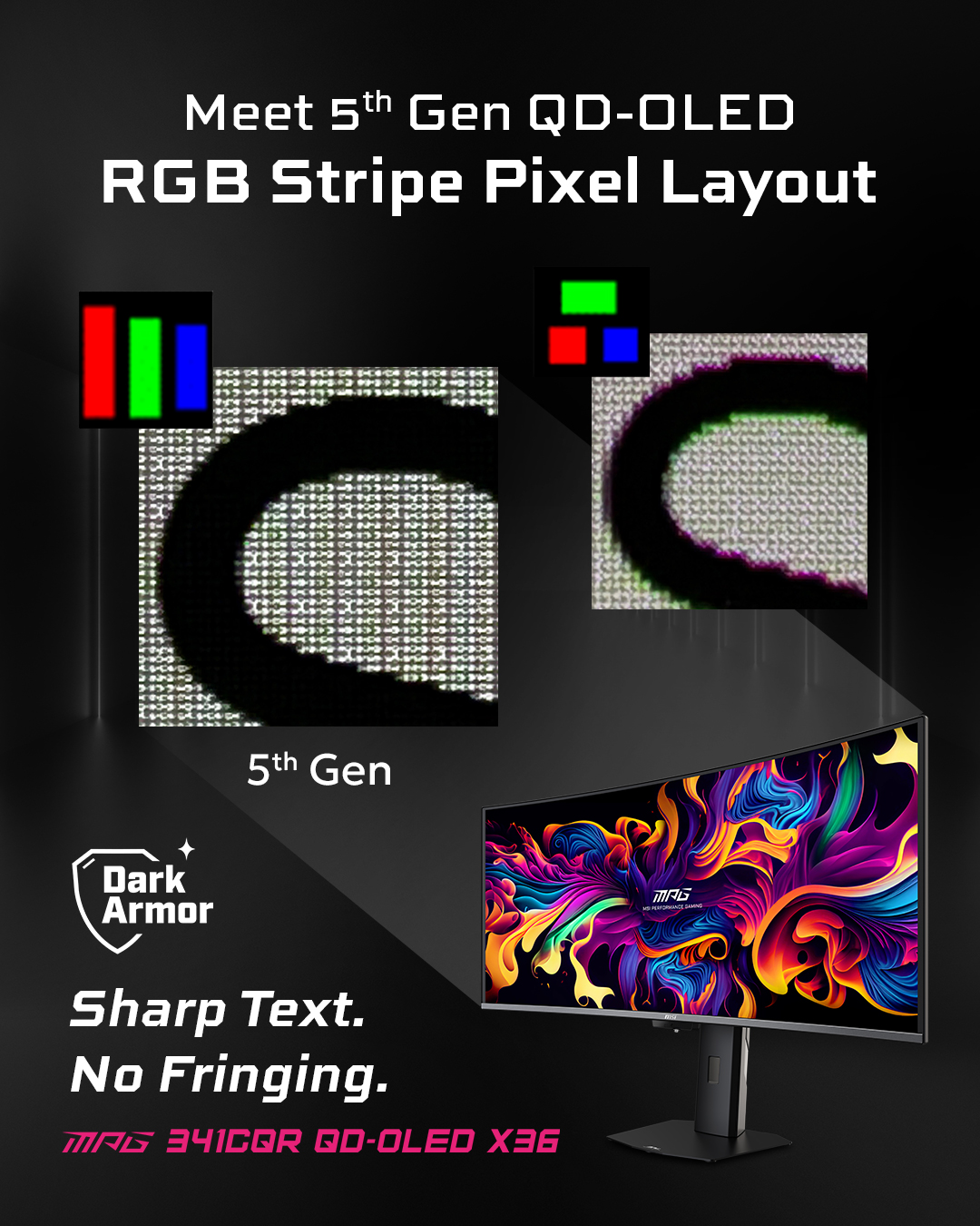MSI Gaming - Meet the MPG 341CQR QD-OLED X36, powered by... | Facebook