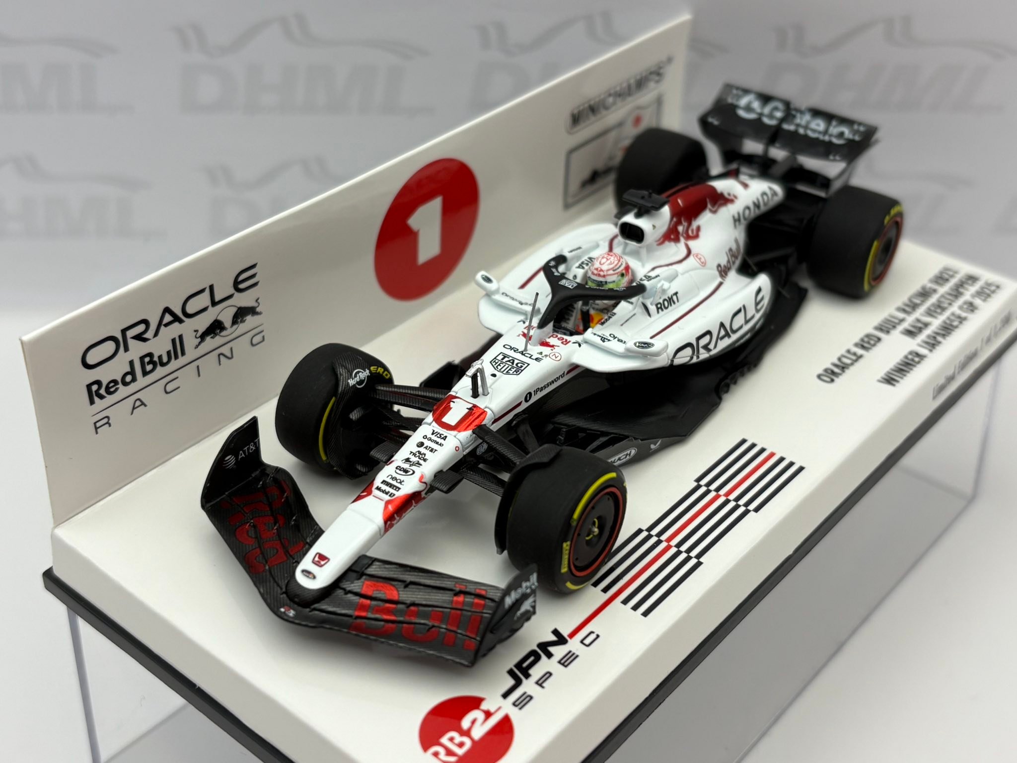 Minichamps 1:43 Max Verstappen Red Bull RB21 Japanese GP 2025 model