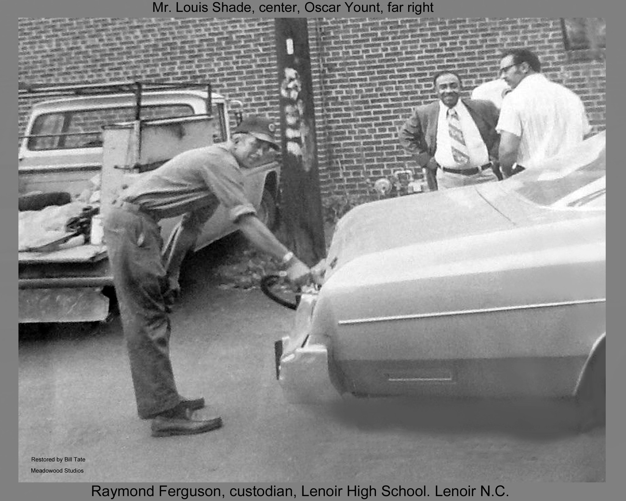Caldwell - Raymond Ferguson was such a well-known figure at Lenoir High ...