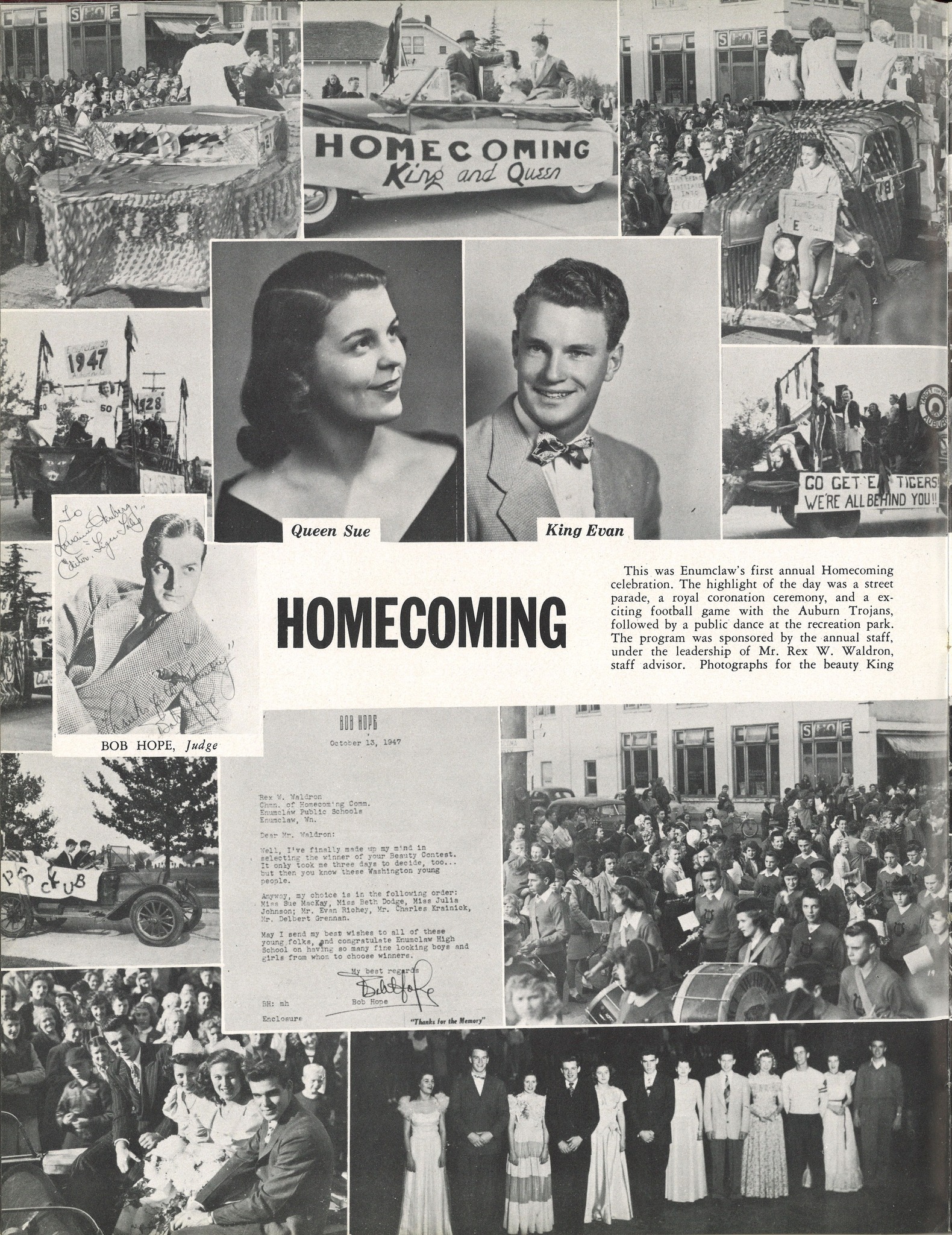 Enumclaw - Enumclaw’s First Homecoming by Bill Kombol The most ...