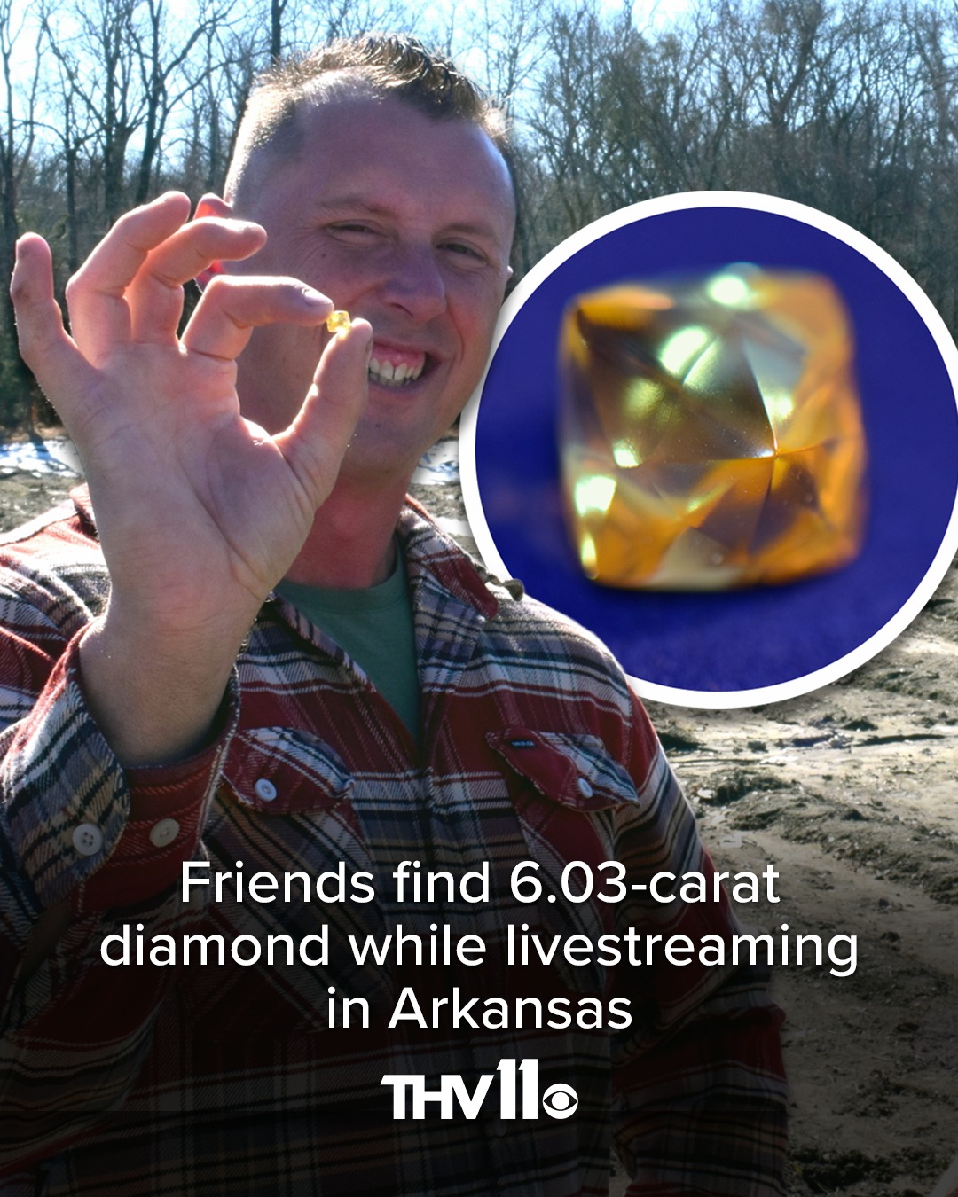 Surprising Large Diamond Found In Arkansas Gallery