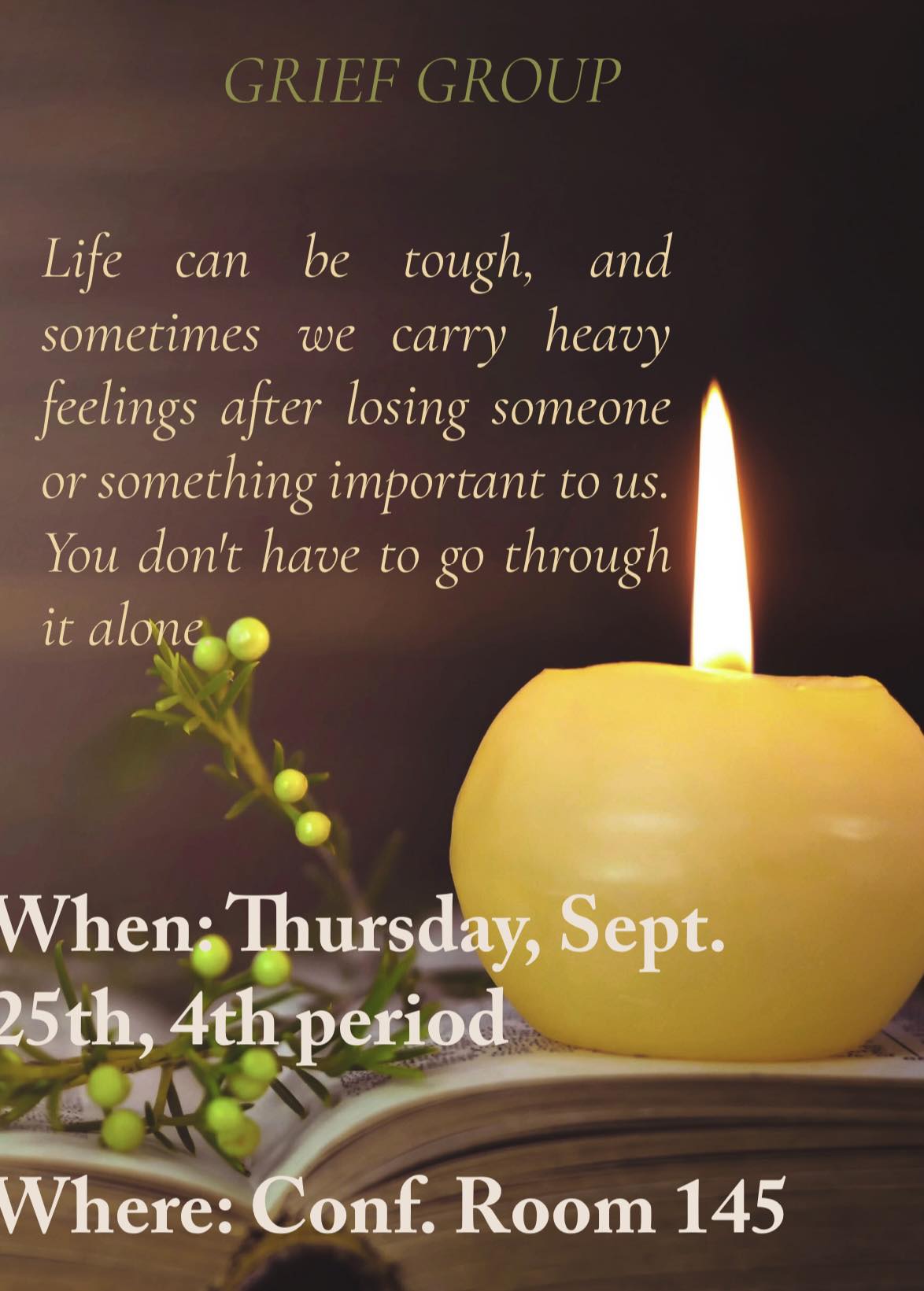 Argo - 🌿 Grief Group 🌿 Life can be tough, and sometimes we carry heavy ...