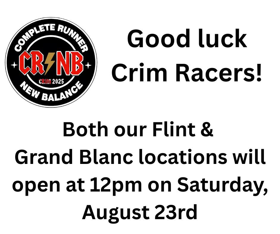 Complete - 🏁 GOOD LUCK, CRIM RACERS! 🏃‍♂️🏃‍♀️ 🥇 Our Flint and Grand ...