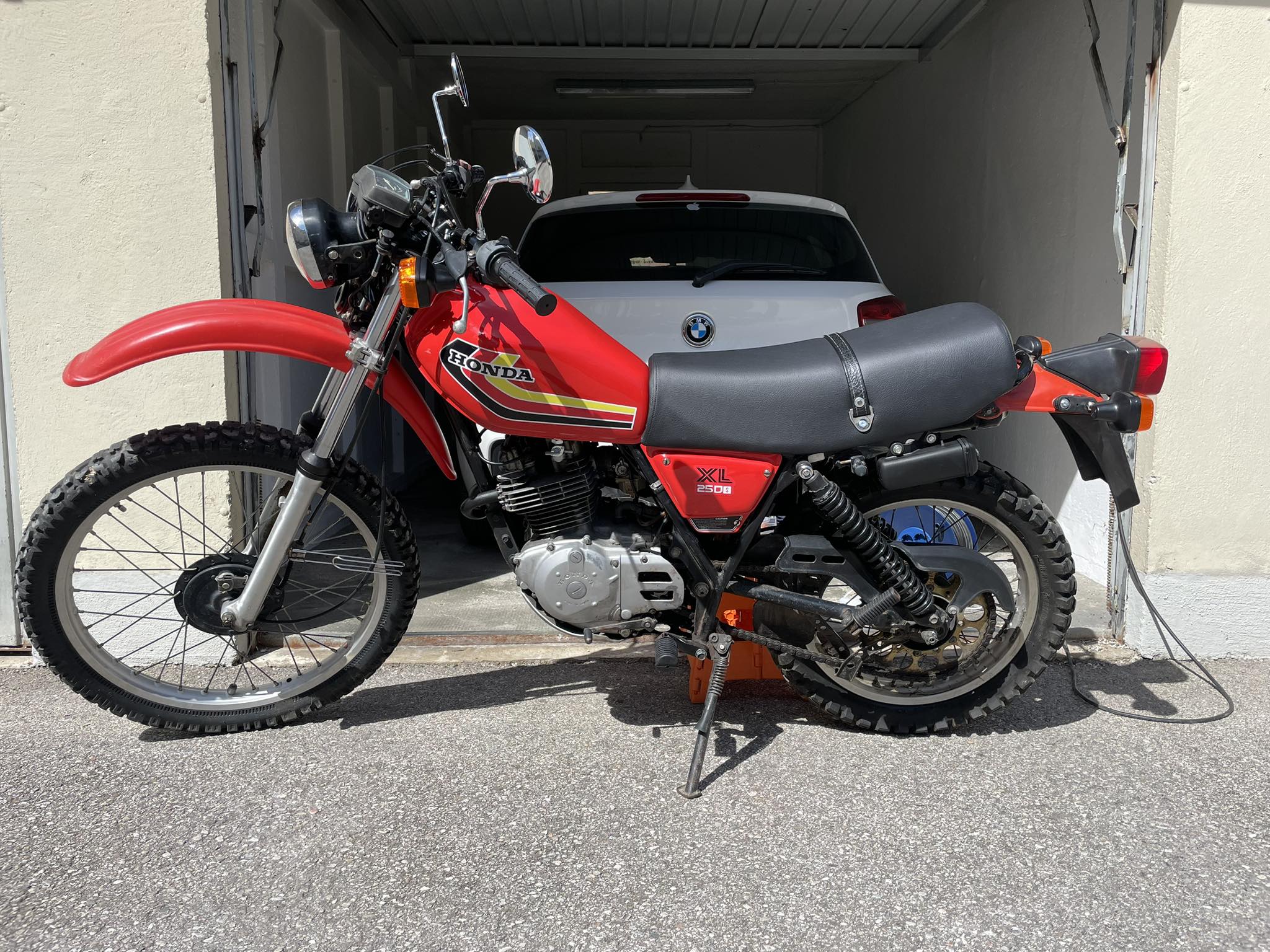 This is my Honda XL250S 1978. HONDA ו 500