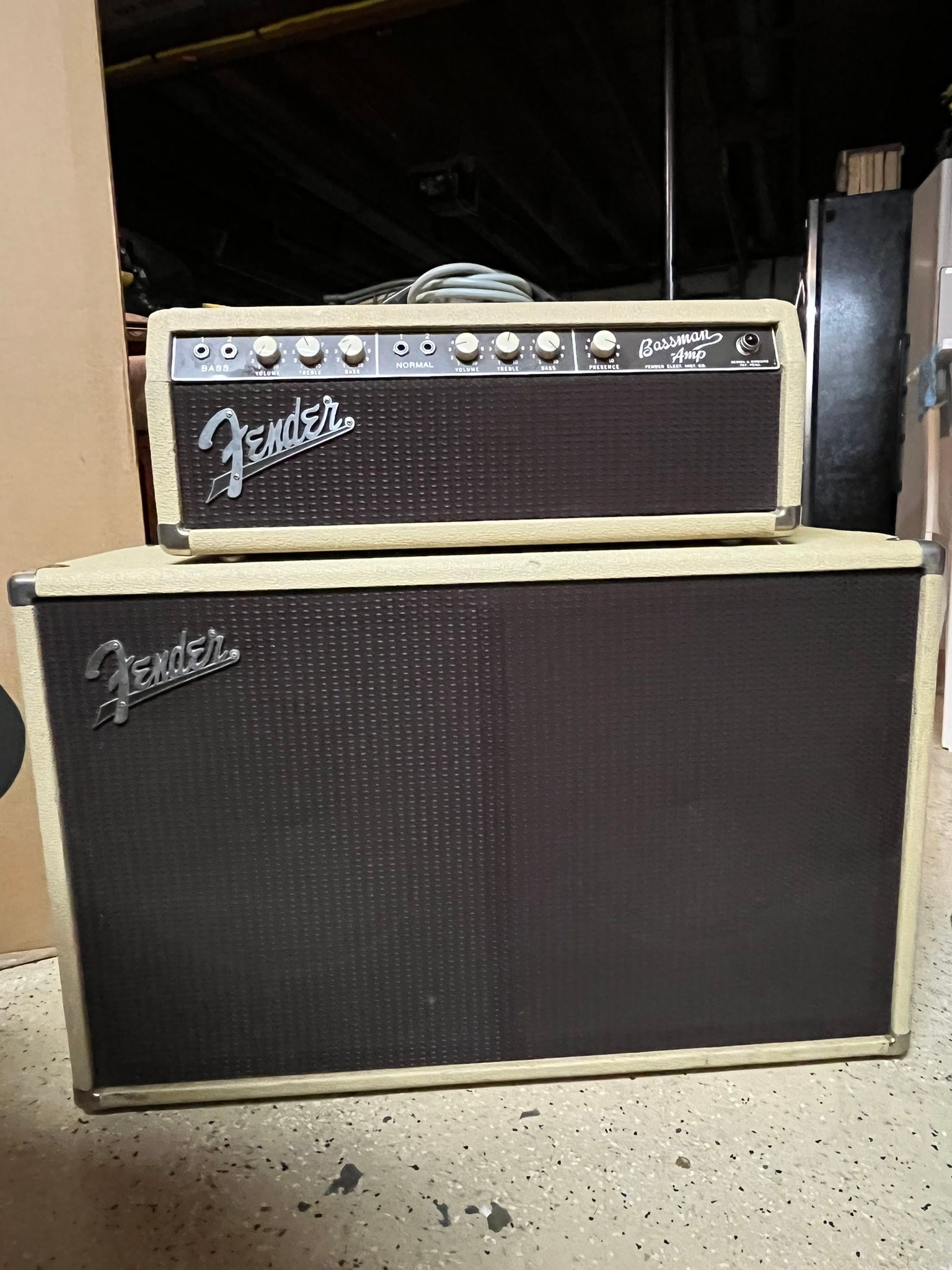 Fender Bassman 60 amp for easy transport