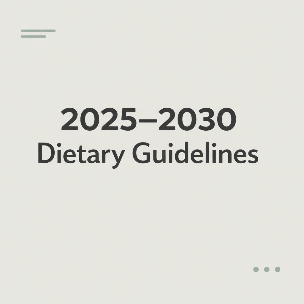 Fitness - The new 2025–2030 Dietary Guidelines are out. And as expected ...