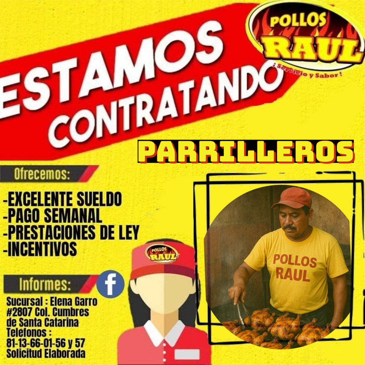 Pollos Raul Suc. Ordoñez | Santa Catarina