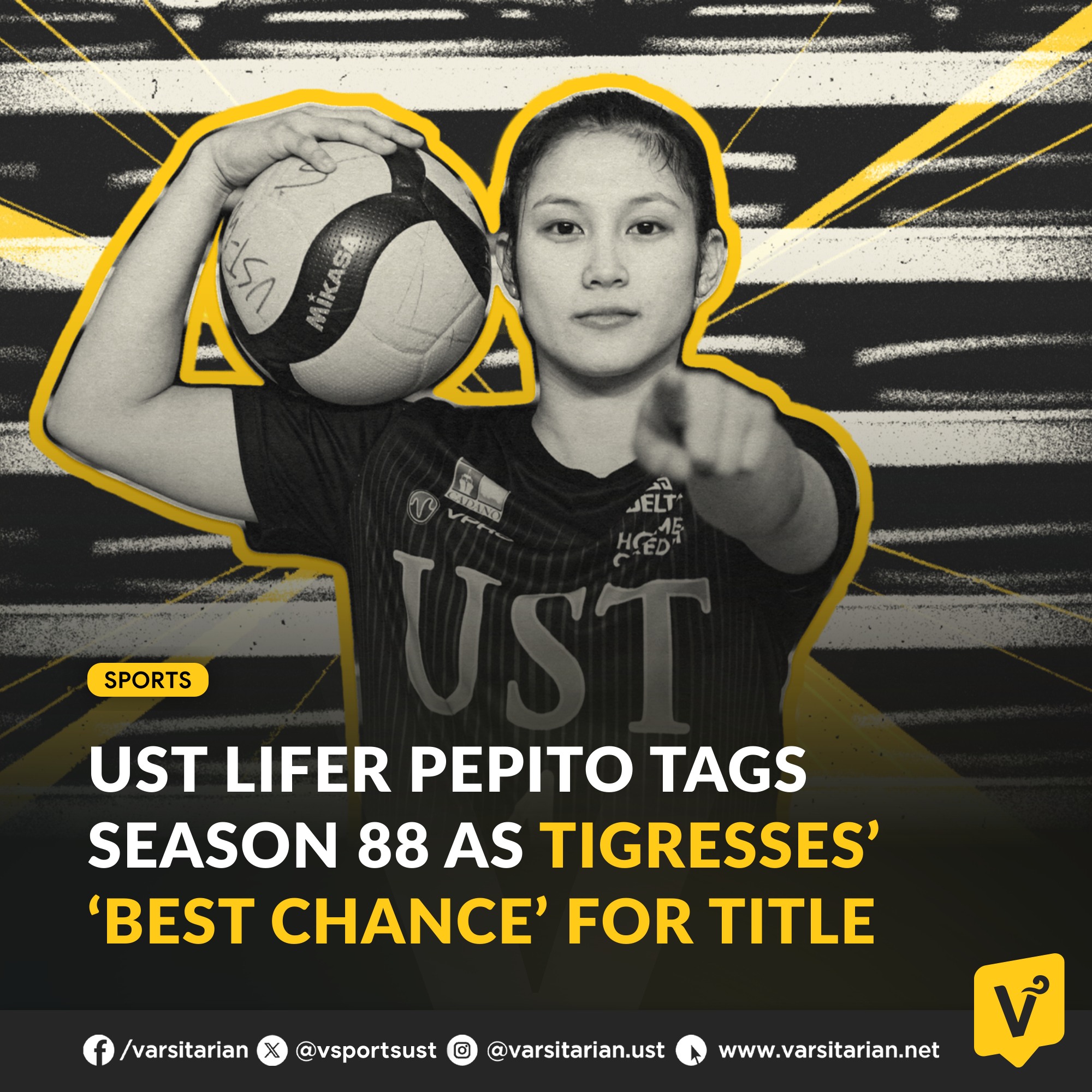 The Varsitarian - DETDET’S LAST DANCE 🐯💃 Since entering the Golden ...