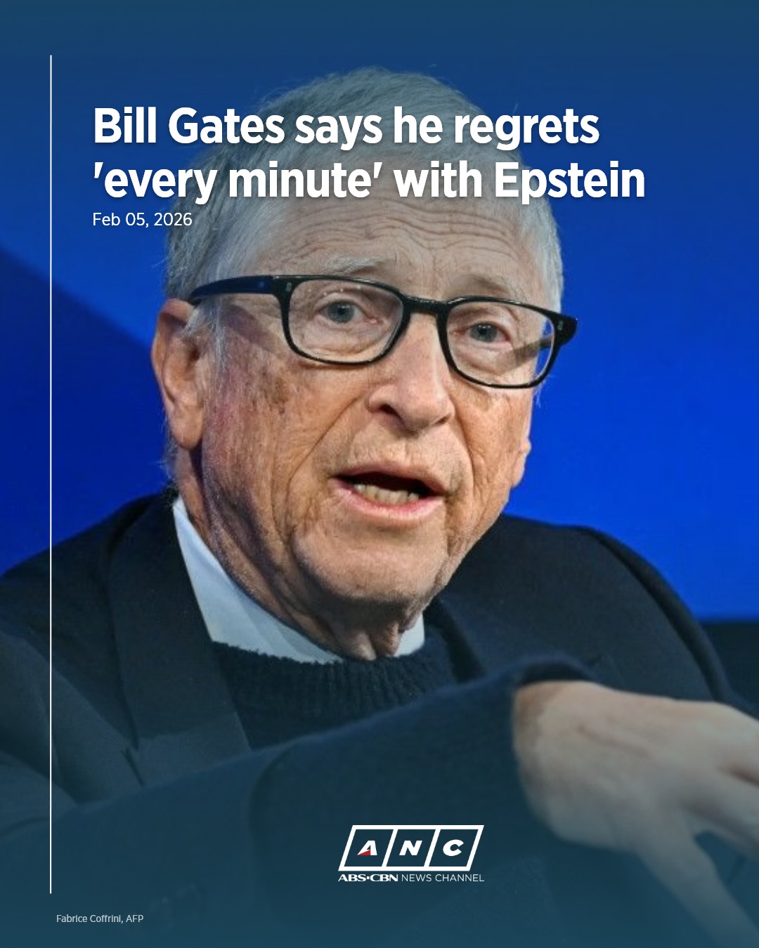 ANC - Bill Gates has voiced regret over 